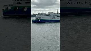 Wightlink Ferry heading back to port ⛴️ ship shorts viralvideo [upl. by Bruell179]