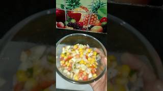 CORN SALAD RECIPE  veg salad recipe short cornsalad recipe cooking youtubeshorts [upl. by Kellyann]