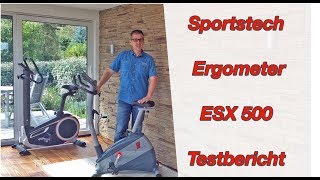 Sportstech Ergometer ESX 500 im Test [upl. by Aratak]