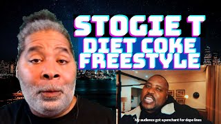 Stogie T pays tribute to Riky Rick with Diet Coke freestyle A Big Yogi Reaction [upl. by Eilatan]