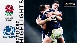 England v Scotland  EXTENDED Highlights  Historic Scotland Victory  Guinness Six Nations 2021 [upl. by Oz838]