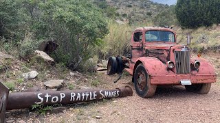 Ghost Town full of Abandoned Vehicles and Machinery in Jerome Arizona [upl. by Worthington]