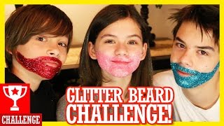 GLITTER BEARD CHALLENGE  KITTIESMAMA [upl. by Locke]