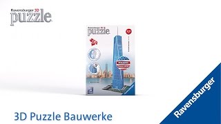 Ravensburger 3D Puzzle One World Trade Center [upl. by Oap407]