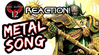 REACTION WARHAMMER 40K METAL  quotDragon Warriorsquot  Salamanders Song by ‪jonathanymusic‬ [upl. by Doscher]