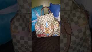 My LOUIS VUITTON DAMIER AZUR SUMMER TRUNKS BAG 2018JAN2019 [upl. by Eihcra]