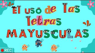 El uso de las letras MAYUSCULAS [upl. by Nnylorac]