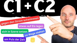 Muttersprachler benutzen diese Redewendungen  C1  C2 [upl. by Littell226]