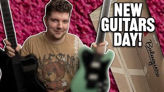 My Custom Balaguer Is Finally HERE Double Unboxing From Balaguer Guitars [upl. by Hitoshi]