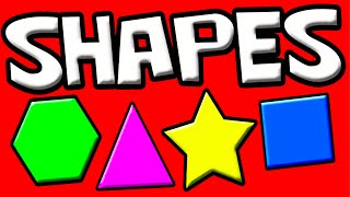 The 2D SHAPES for TODDLERS Made EASY Educational Videos for Preschoolers [upl. by Joost]