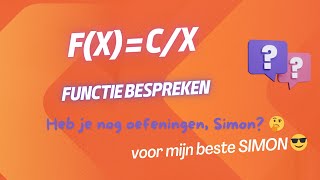 1373 FUNCTIE met VOORSCHRIFT fx  cx voor SIMON 😎 [upl. by Maurizio]