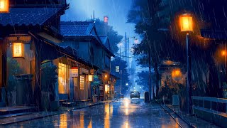 RAINING IN ＯＳＡＫＡ 🌧️ Rainy Lofi Songs To Calm Down And Relax Your Mind 🌧️ Pluviophile Lofi [upl. by Alfreda]