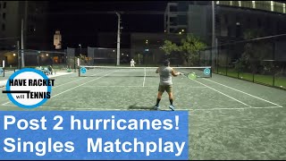 Post Hurricane Helene  Milton  Singles Matchplay [upl. by Adlemy]