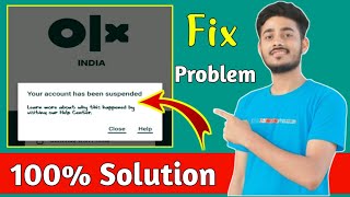 OLX Account Suspended Problem 2024 OLX Login Problem Resolved  OLX Costumer Care Number 2024 [upl. by Elyrehc574]