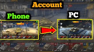 How To Use your Phone Account on PC  World of Tanks Blitz [upl. by Allyce]