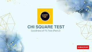 Chi Square Test Goodness of fit part2kannada commerce statisticsresearch [upl. by Daveen]