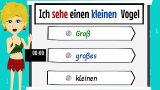 Deutsch lernen A1 Sätze mit Lücken Deutsch  1  im Alltag Deutsch lernen mit sätzen und Dialogen [upl. by Ahset683]