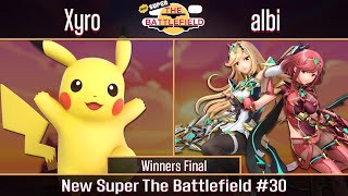 NSB  30  Xyro Pikachu vs albi Pyra Mythra  Winners Final  SSBU Smash Ultimate [upl. by Nevaeh821]