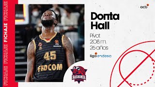 Donta Hall nuevo fichaje de Baskonia  Liga Endesa 202425 [upl. by Tteirrah]