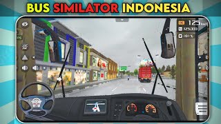 INDONESIA BUS DRIVER CITY AND COUNTRY ROADS [upl. by Aniarrol]