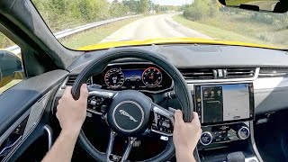 2021 Jaguar FPace SVR  POV Test Drive Binaural Audio [upl. by Wynn]