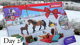 Schleich Horse Club Advent Calendar  Day 2 [upl. by Aratehs]