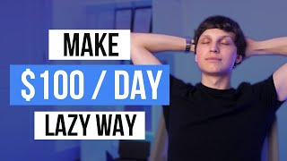 Laziest Way to Make Money Online For Beginners 100day [upl. by Ladnyk]