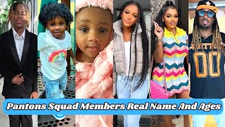 Pantons Squad Family Members Real Name And Ages 2024 [upl. by Rj]