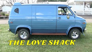 Incredible 1981 Custom Chevy Van THE LOVE SHACK [upl. by Elehcir180]