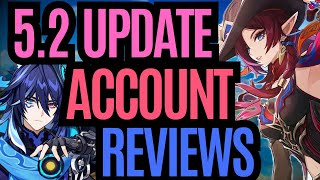 ACCOUNT REVIEWS DAY 49 genshinimpact genshin hoyocreators [upl. by Siger]