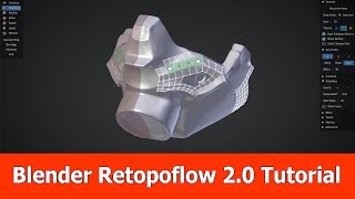 Blender Retopoflow 20 Tutorial [upl. by Yereffej]