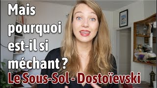 DOSTOIEVSKI LE SOUS SOL  Questce quon lit [upl. by Karlyn27]