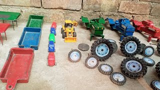 Mini tractor toy set kaise kare  tractor fitting video  khilona wala tractor [upl. by Donough]