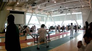 20240330  Epee Group Stage  Match B1 Paul VS Daewoong [upl. by Noah153]