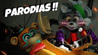 FNAF Security Breach PARODIAS SIN CONTEXTO   ANIMACIONES  Fandub Español [upl. by Lashoh]