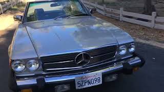 1983 Mercedes Benz 380SL Roadster [upl. by Goodkin]