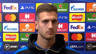 Man Utd 21 Villarreal  Diogo Dalot  Full Post Match Press Conference  Champions League [upl. by Barhos]