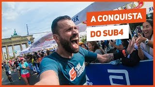 A conquista do sub4 Maratona de Berlim [upl. by Dalt]