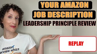 How To Find The Key Amazon Leadership Principles Hidden In Your Job Description [upl. by Anceline]