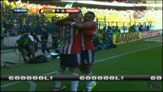 América vs Chivas Guadalajara 13 Jornada 14 Apertura 2011 Futbol Mexicano  Full Highlights [upl. by Aneeled]