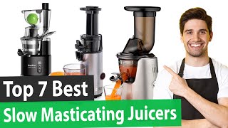 Best Masticating Juicer  Top 7 Reviews 2023 Buying Guide [upl. by Juli]