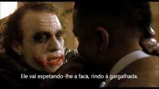 Joker Heath Ledger  quotWhy So Seriousquot legendado PT [upl. by Stovall]