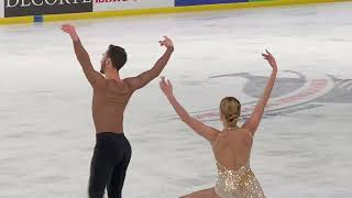 Papadakis Cizeron France 2022 Free Dance [upl. by Laden]