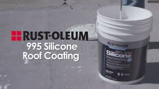 About RustOleum 995 Silicone Roof Coating [upl. by Noam]