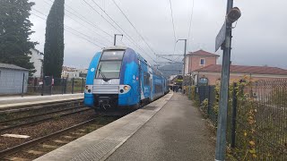 GPF n°254  Trains en gare de Voiron 2NNG2NNG RTGV INOUI Saison 3 [upl. by Yennek848]