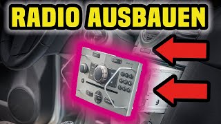 Opel Corsa D Radio Ausbauen  CD30 MP3 [upl. by Jayne]