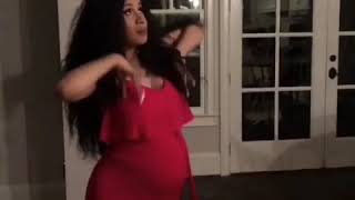 Cardi B dance while she pregnant [upl. by Wylde855]