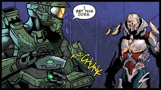 Chief Confronts The Didact  Halo COMIC DUB [upl. by Aubrette]