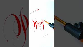 Modern cursive writing ✒️ Hand lettering 🖋️calligraphy shorts art reels [upl. by Micah]