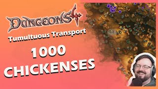 Dungeons 4  18 Tumultuous Transport on regular difficulty Skirmish Gameplay [upl. by Attenod]